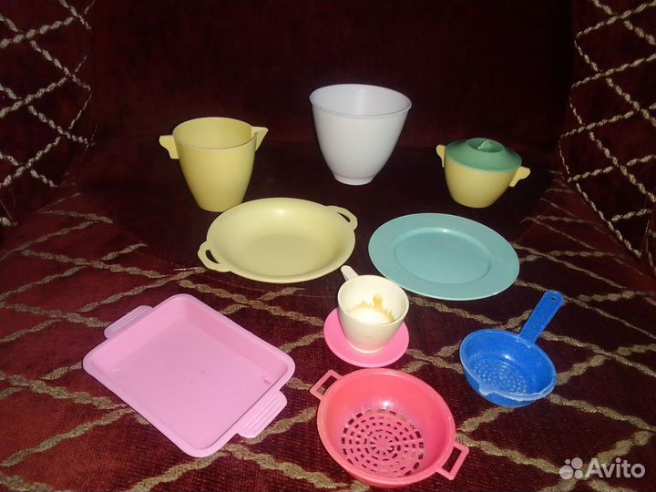 Посуда кукольная СССР