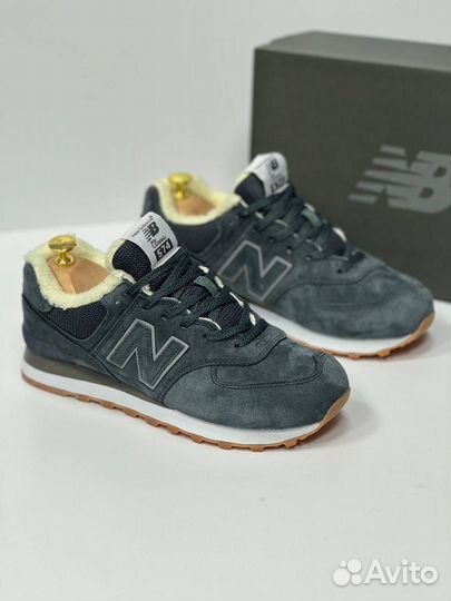 New Balance 574 с мехом