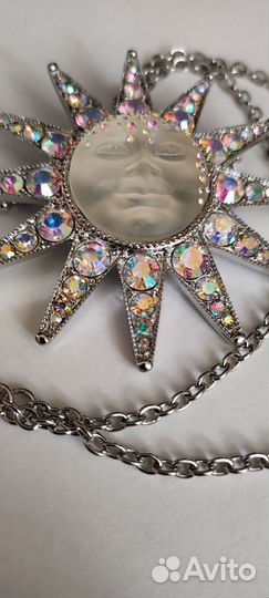 Брошь кулон с цепочкой Kirks Folly оригинал