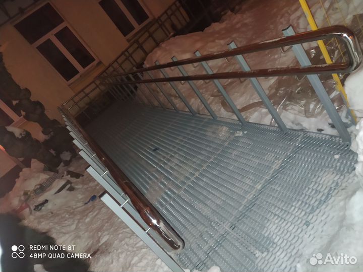 Перила из нержавейки