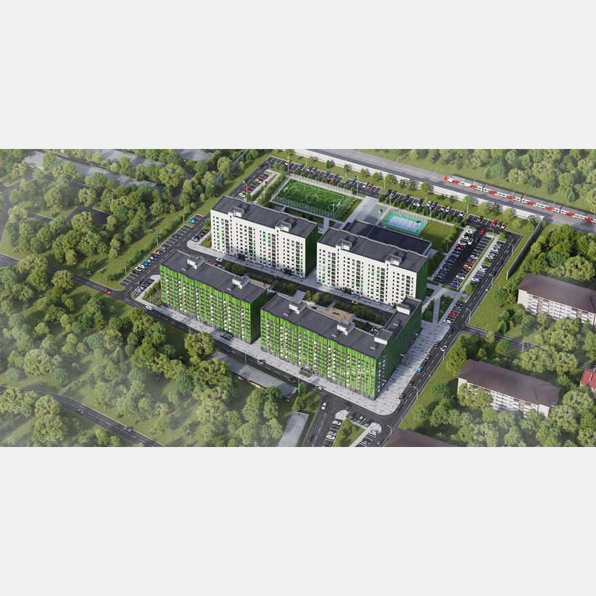 1-к. квартира, 34,7 м², 7/9 эт.