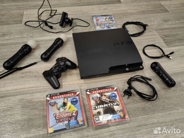 Sony playstation 3 (Ps3 Slim ) прошитая Hen