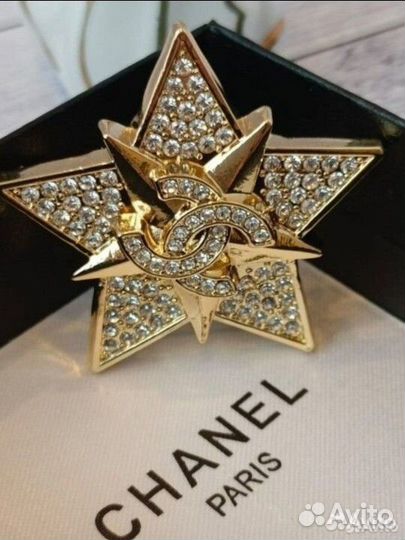 Брошь Chanel The Star Премиум качество