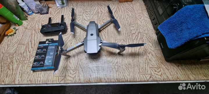 Квадрокоптер dji mavic pro platinum combo