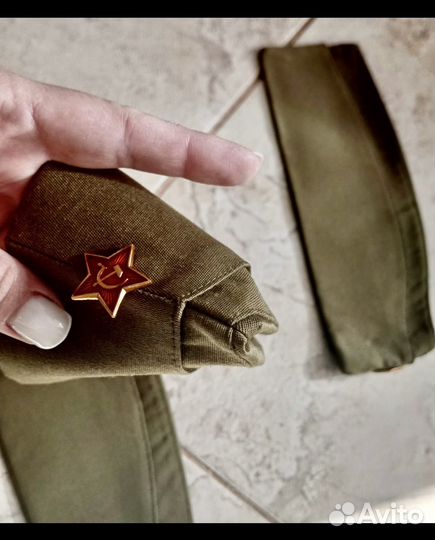 Пилотка оптом военная СССР флажки значки