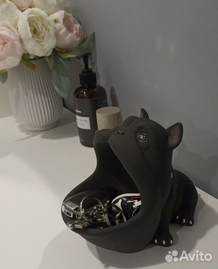 Органайзер/кашпо Бульдог/ключница