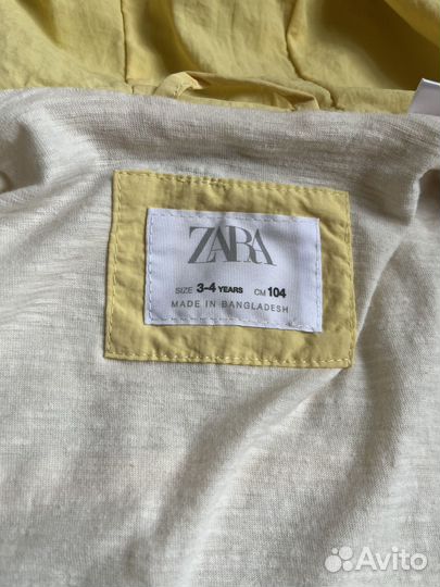 Куртка ветровка Zara 104