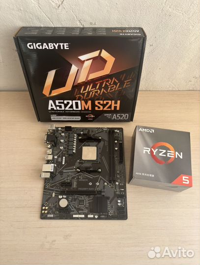 Комплект Ryzen 5 4500 / a520m