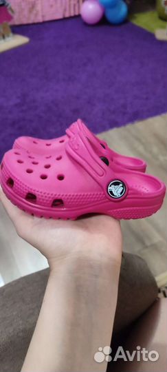 Crocs c7 для девочки 22,5