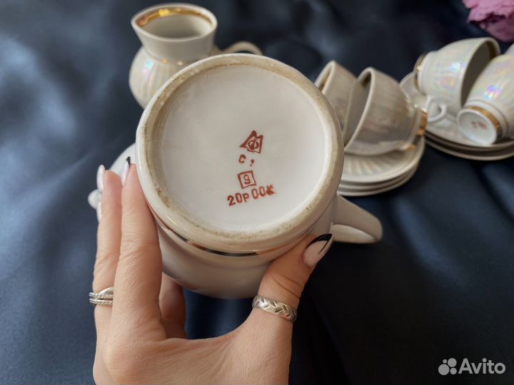 Сервиз кофейный СССР антиквариат