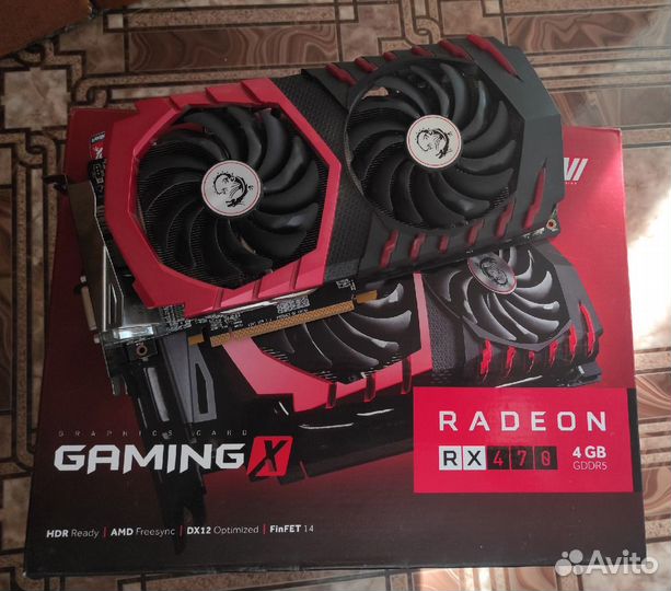 Видеокарты Saphire/Gigabyte/Asus/MSI RX470/480/570
