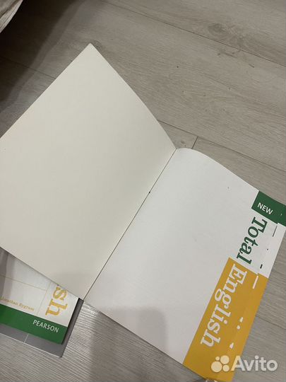 Учебник тетрадь английского. Total english