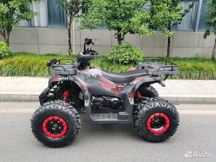 Квадроцикл ATV Motax Grizlik T200 LUX красный