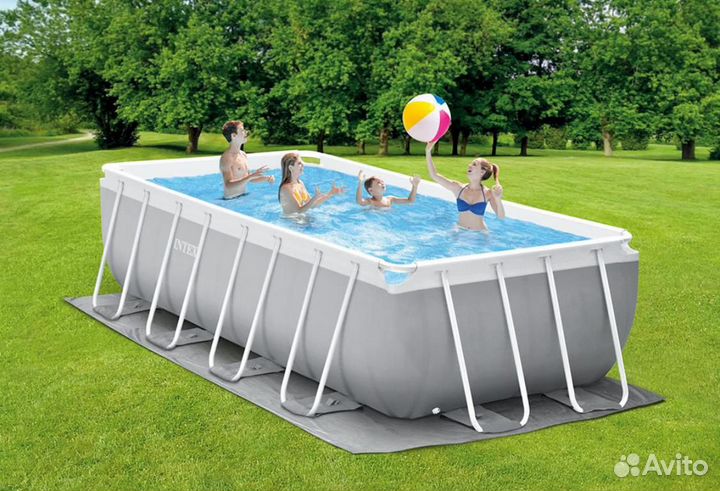 Каркасный бассейн Intex 26790 400х200х122 см