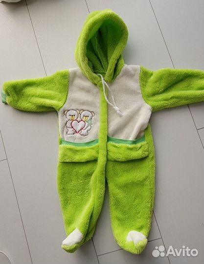 Теплый комбинезон, размер 68/74