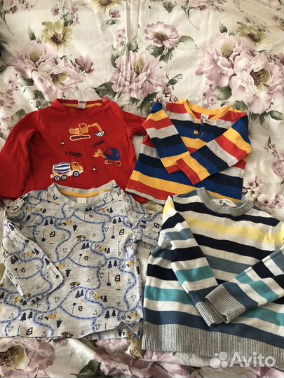 Вещи пакетом на мальчика 80,86,92