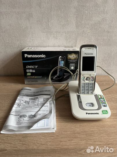 Цифровой беспроводной телефон panasonic dect