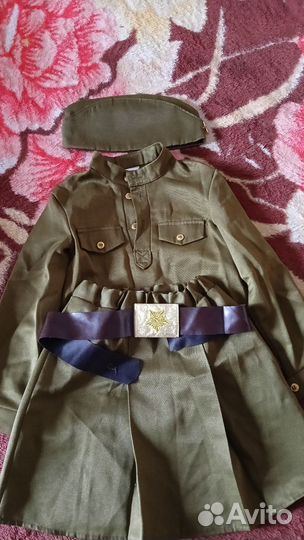 Военная форма для девочки 128