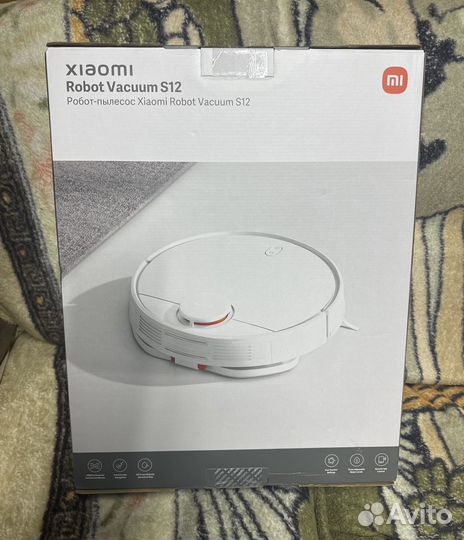 Робот-пылесос Xiaomi Robot Vacuum S12 белый