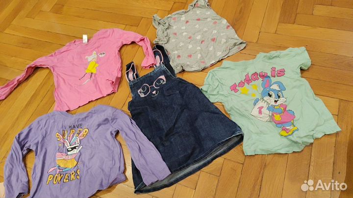 Одежда для девочки пакетом 86-92размер