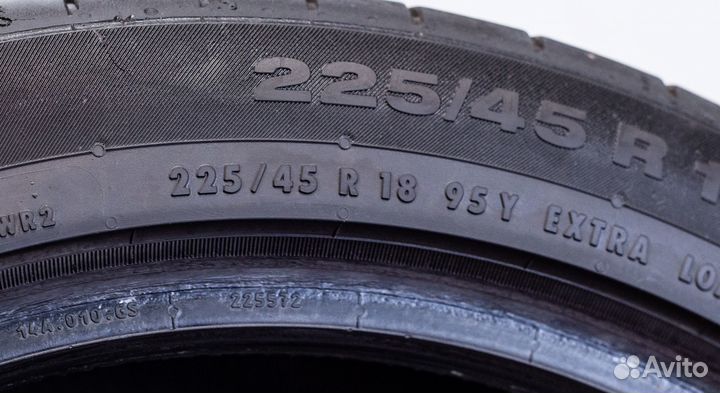 Continental ContiSportContact 5 SSR 225/45 R18 и 245/40 R18 95Y