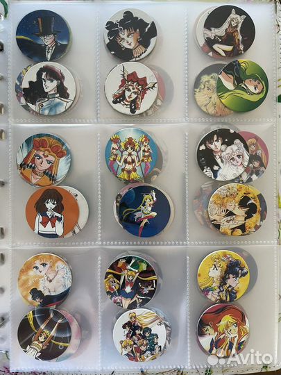 Фишки Sailor Moon / Сейлор Мун Кэпс