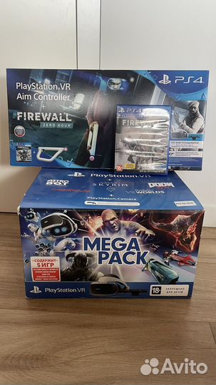 Sony playstation vr + aim controller