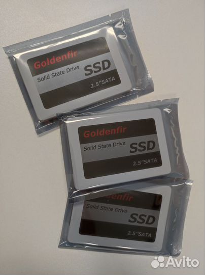 Новые ссд диски - 500 гб