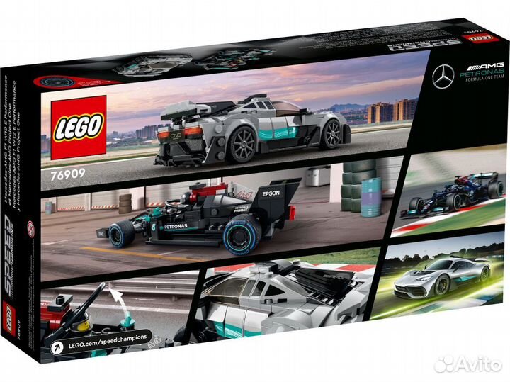 Mercedes AMG F1 W12 E Performance & Project 1 Lego