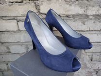 Туфли Nero Giardini замша синие