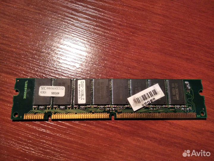 Оперативная память dimm sdram PC66 32 MB