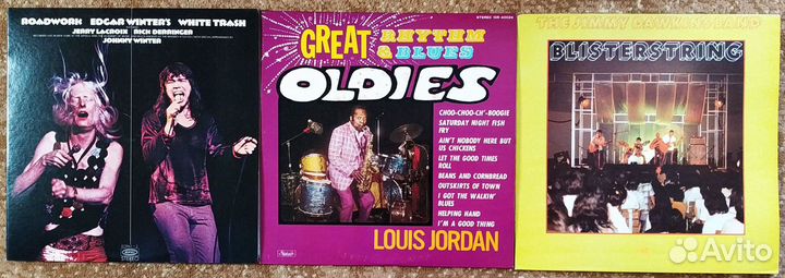 Винил фирменный blues