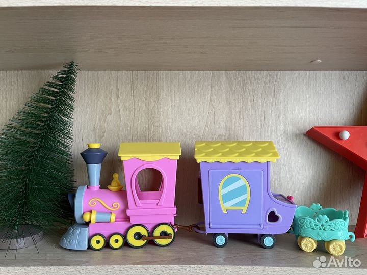 Наборы от Play doh и паровоз My little Pony