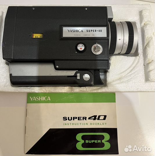 Пленочная кинокамера yashica super-40 Япония