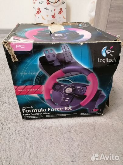 Игровой руль logitech formula force ex