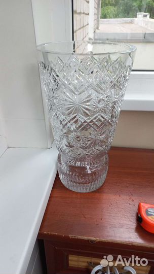 Ваза хрустальная большая СССР