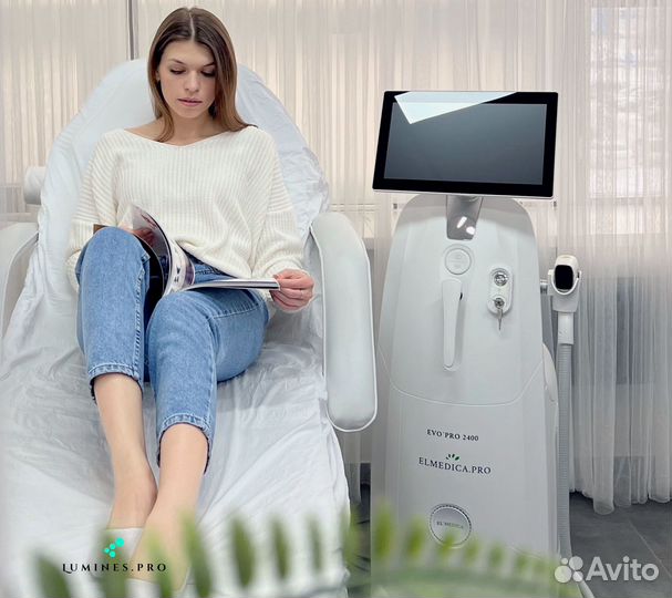 Диодный лазер для эпиляции Люминес Макс’Плюс 2000вт