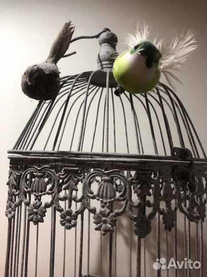 Клетка для птиц декоративная 60см. х 40см. - 6 шт