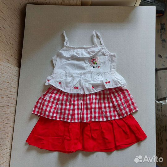 Майка-поло,юбки,шорты,платья,кофточка 3-5 лет