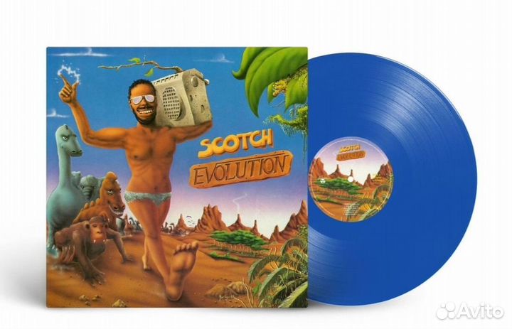LP: Scotch — «Evolution» (1986/2021) Blue Vinyl