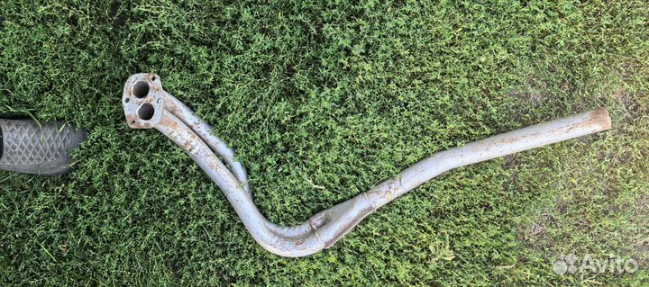 Приемная труба на ваз2101-2107