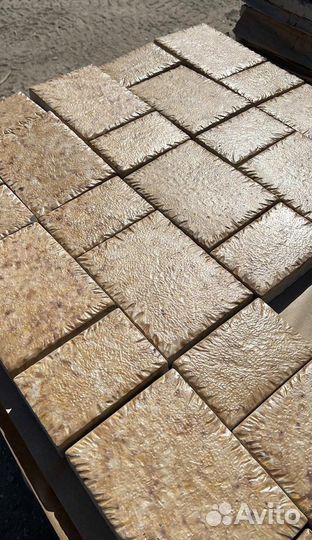 Брусчатка тротуарная плитка Сахара