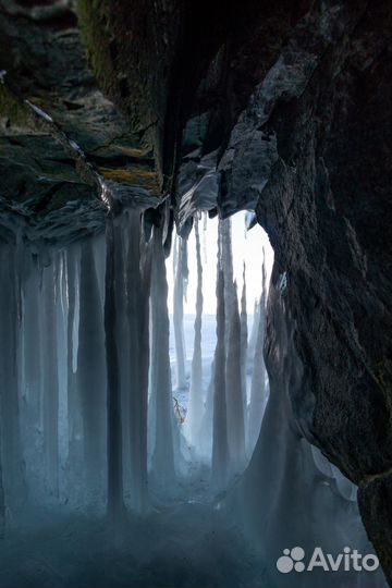 Экскурсия на Ольхон, лед Байкала, один день
