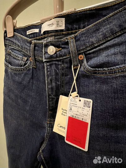 Джинсы mango mom 36