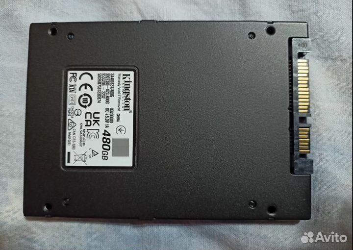 SSD накопитель Kingston A400 2.5