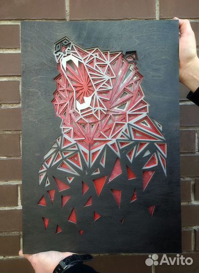 Подарок Картина многослойная 