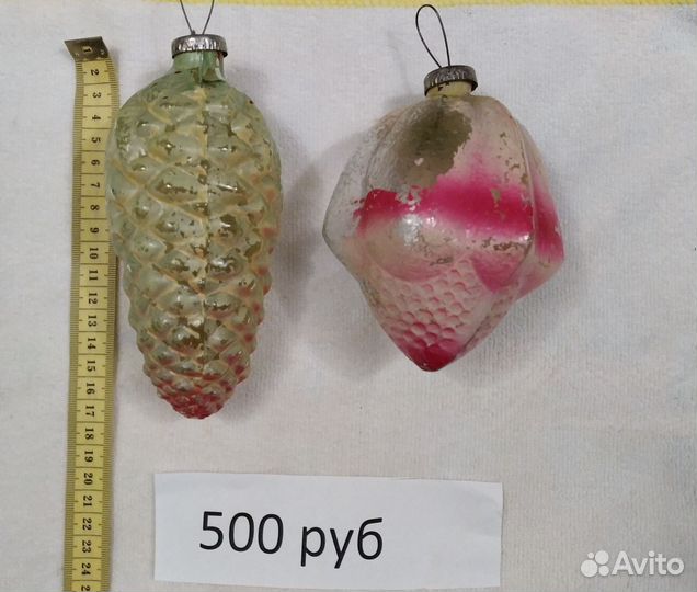 Ёлочные игрушки советские
