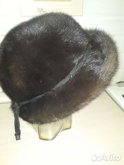 Шляпка норковая, 55-56р