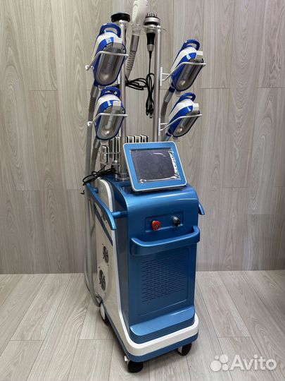 Аппарат для криолиполиза cryo S360 кавитация, рф-лифтинг, лазерный липолиз