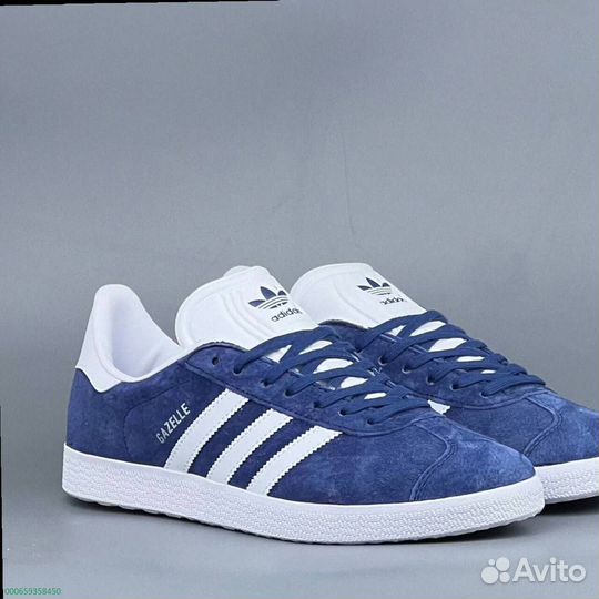 Кроссовки Adidas Gazelle Blue (Арт.23151)